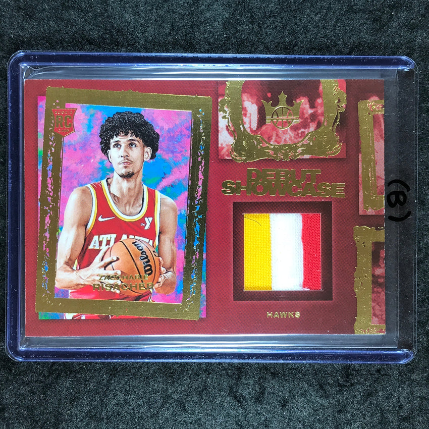2024-25 Court Kings ZACCHARIE RISACHER Debut Showcase Rookie Patch #ZCC (B)