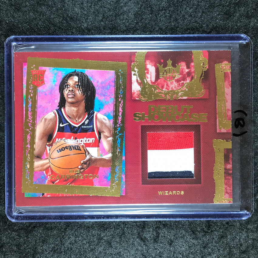 2024-25 Court Kings BUB CARRINGTON Debut Showcase Rookie Patch Relic #CNG (B)