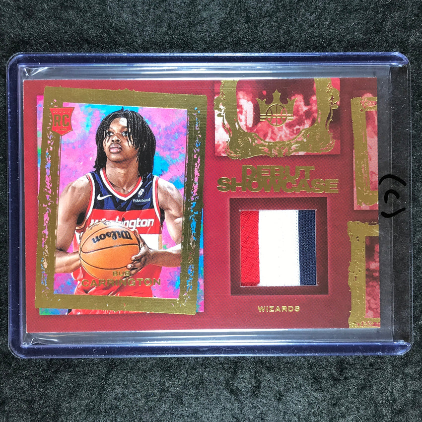 2024-25 Court Kings BUB CARRINGTON Debut Showcase Rookie Patch Relic #CNG (C)