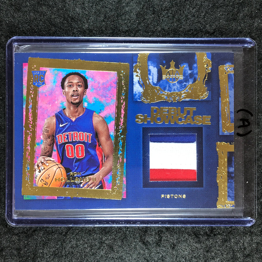2024-25 Court Kings RON HOLLAND II Debut Showcase Rookie Patch Relic #RNH (A)