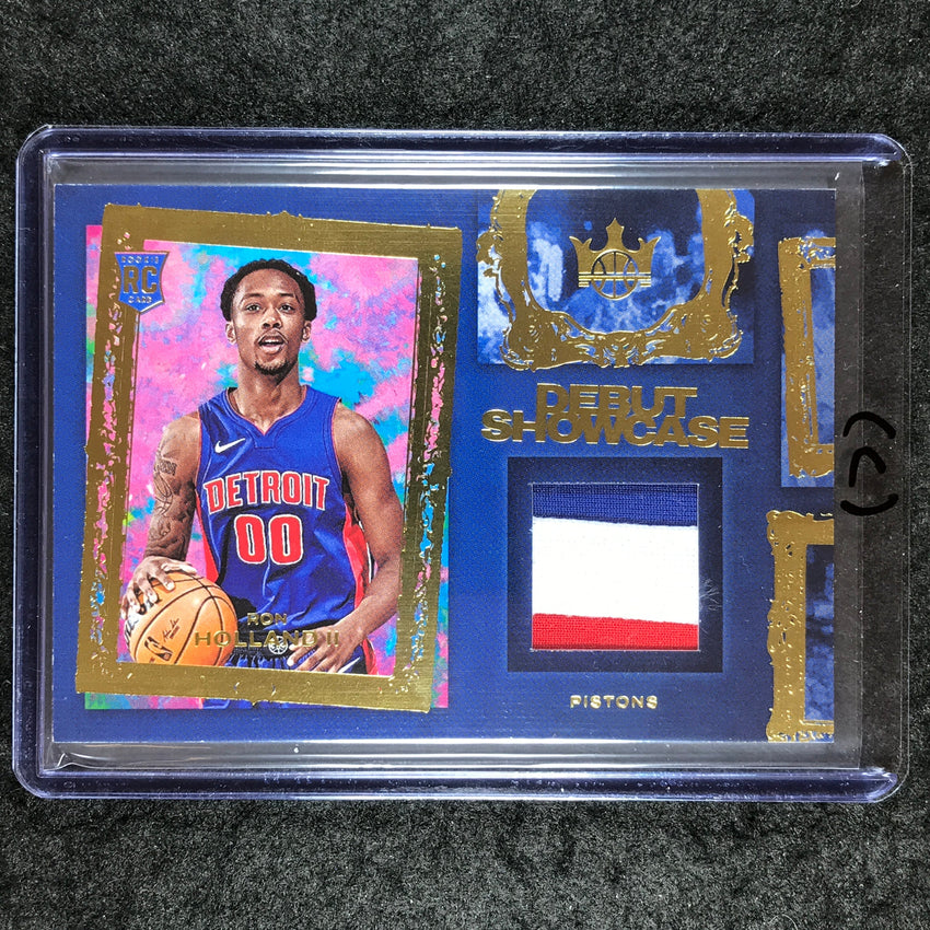 2024-25 Court Kings RON HOLLAND II Debut Showcase Rookie Patch Relic #RNH (C)