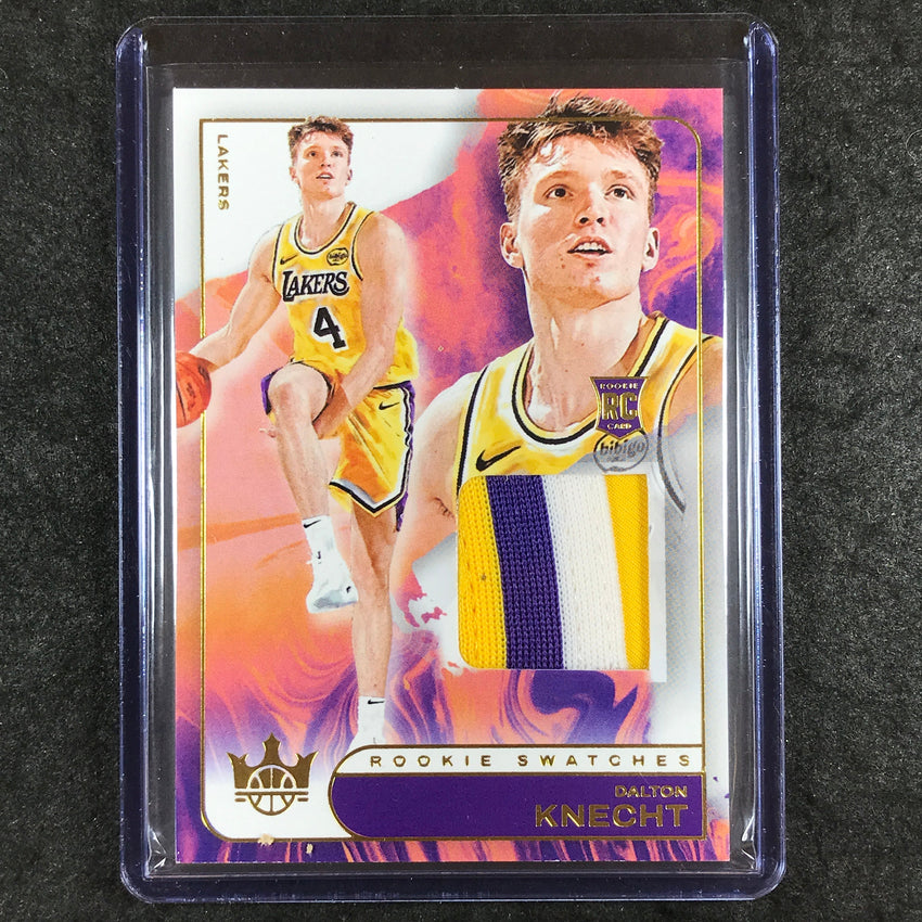 2024-25 Court Kings DALTON KNECHT Rookie Swatches Patch Relic #DKT