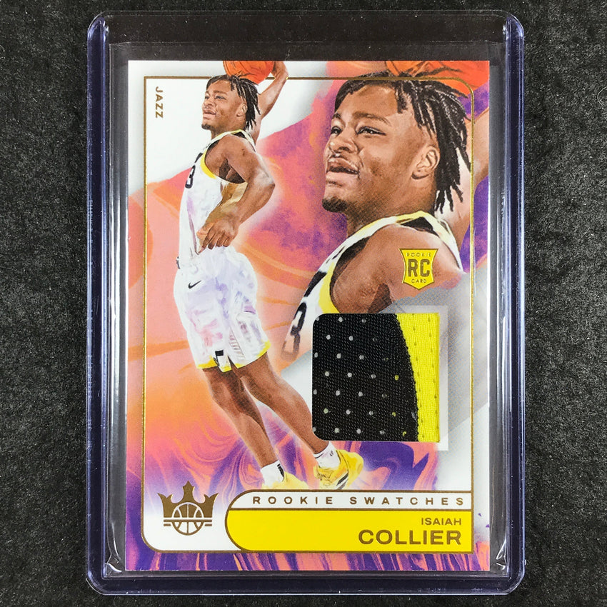 2024-25 Court Kings ISAIAH COLLIER Rookie Swatches Patch Relic #ISC