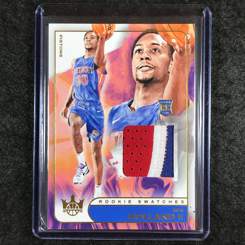2024-25 Court Kings RON HOLLAND II Rookie Swatches Patch Relic #RNH