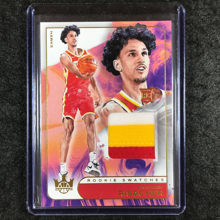 2024-25 Court Kings ZACCHARIE RISACHER Rookie Swatches Patch Relic #ZCC