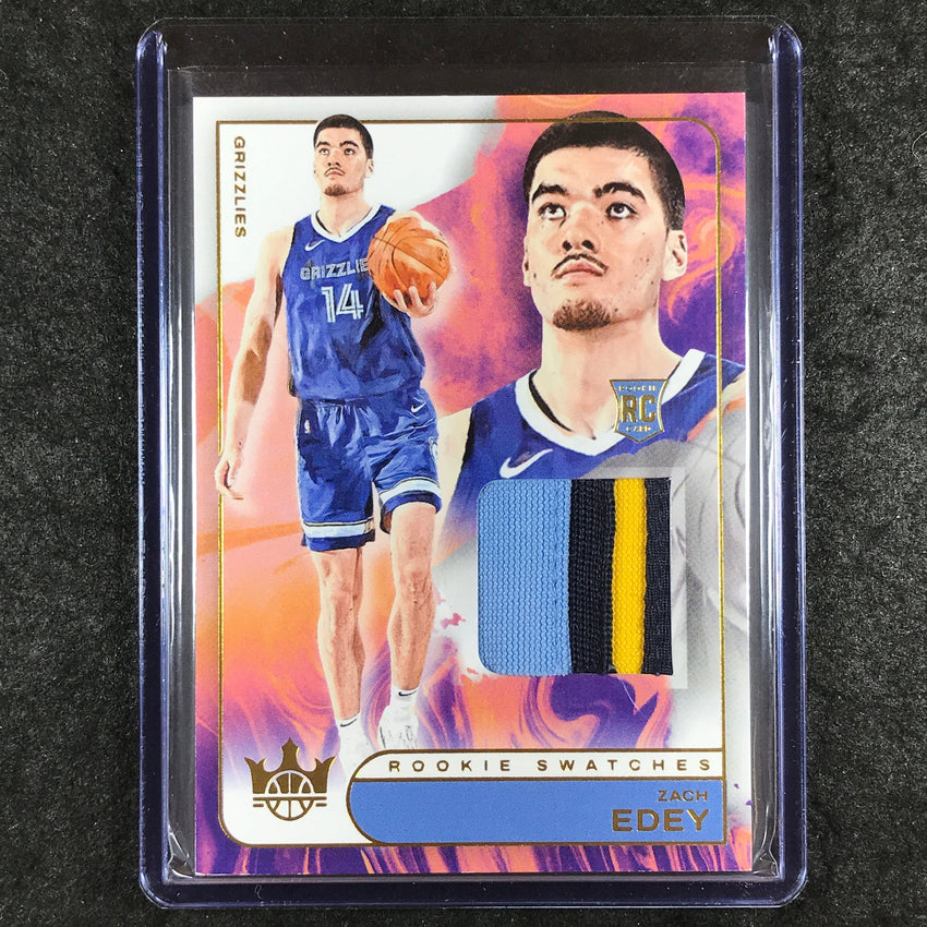 2024-25 Court Kings ZACH EDEY Rookie Swatches Patch Relic #ZCH