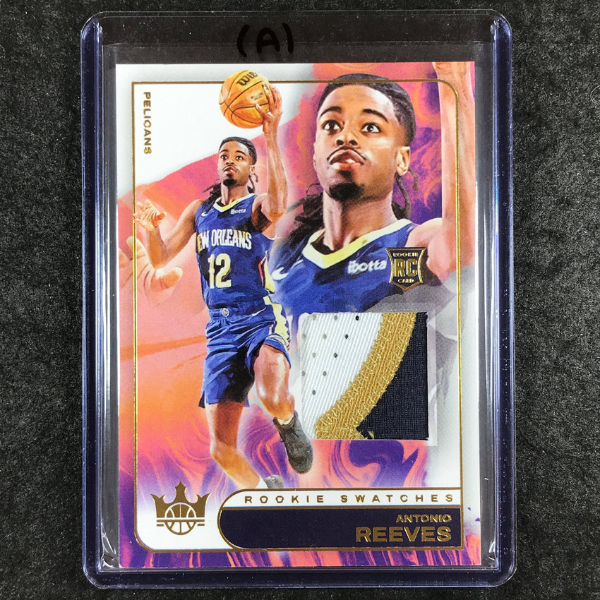 2024-25 Court Kings ANTONIO REEVES Rookie Swatches Patch Relic #ANR (A)