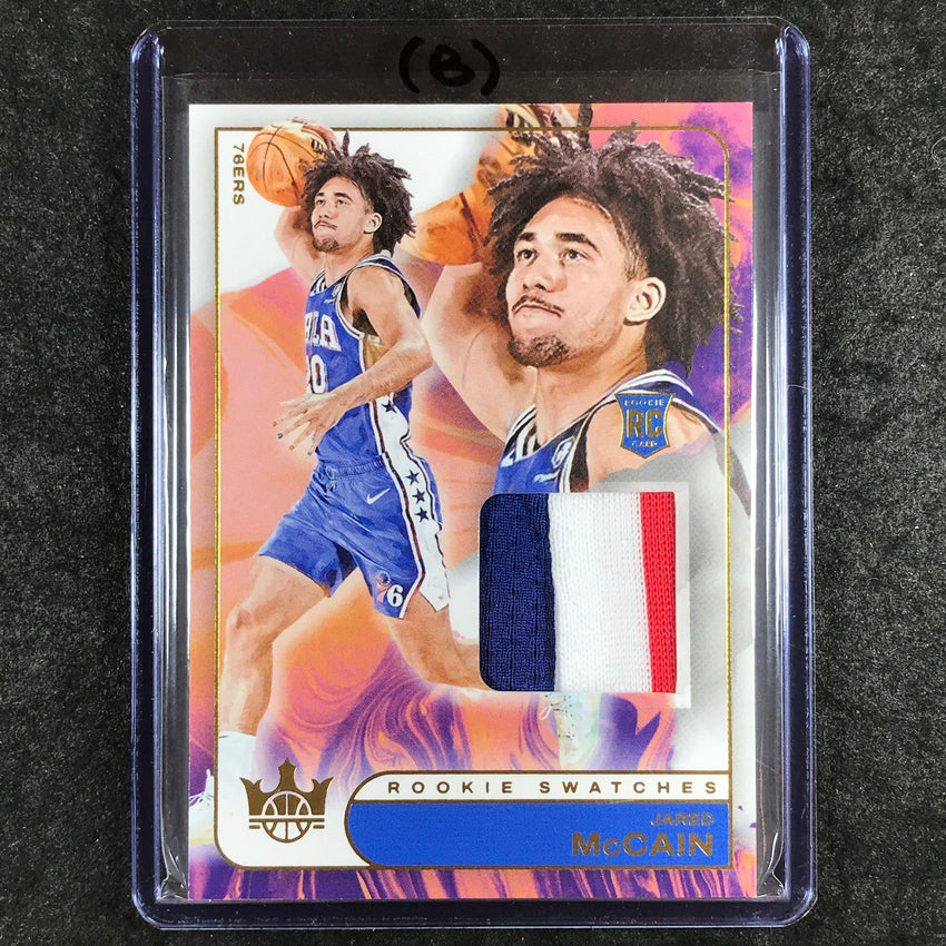 2024-25 Court Kings JARED MCCAIN Rookie Swatches Patch Relic #JMC (B)