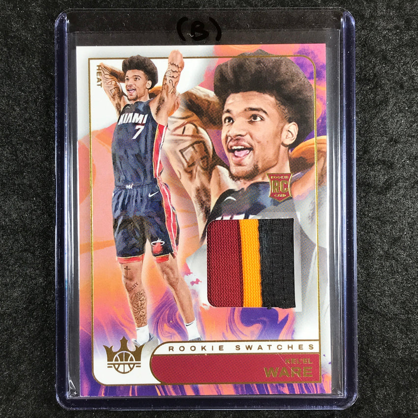 2024-25 Court Kings KEL'EL WARE Rookie Swatches Patch Relic #KLL (B)