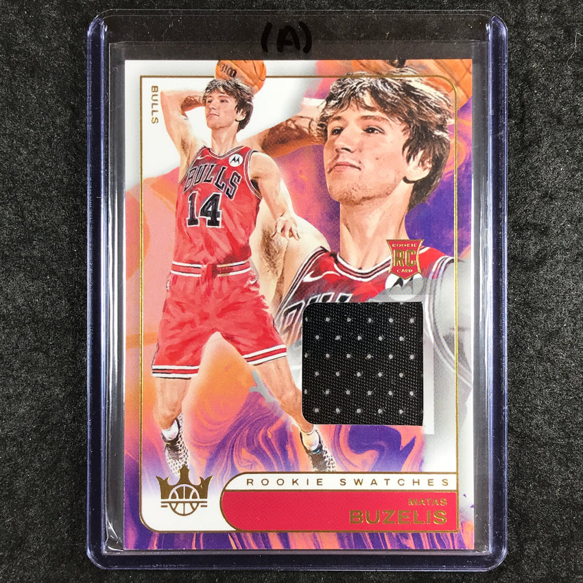 2024-25 Court Kings MATAS BUZELIS Rookie Swatches Jersey Relic #MTB (A)