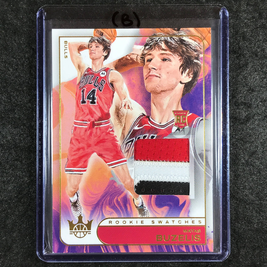 2024-25 Court Kings MATAS BUZELIS Rookie Swatches Patch Relic #MTB (B)