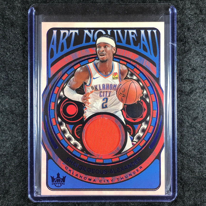 2024-25 Court Kings SHAI GILGEOUS-ALEXANDER Art Nouveau Jersey Sapphire 21/25