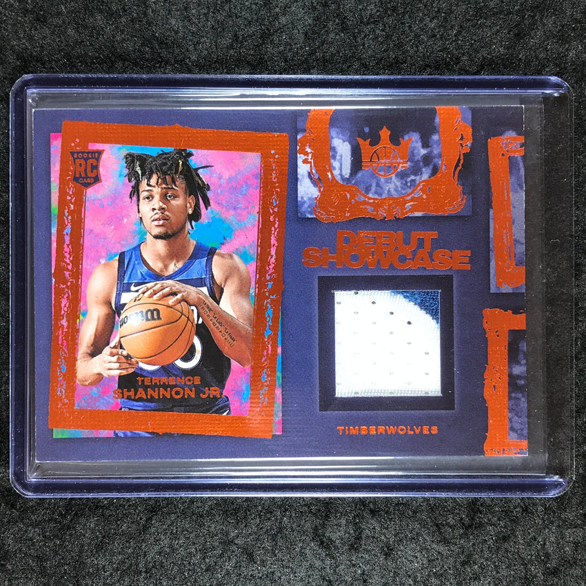 2024-25 Court Kings TERRENCE SHANNON JR. Debut Showcase Rookie Patch Amber 32/49
