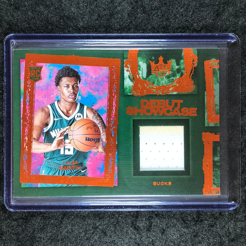 2024-25 Court Kings TYLER SMITH Debut Showcase Rookie Patch Amber 33/49