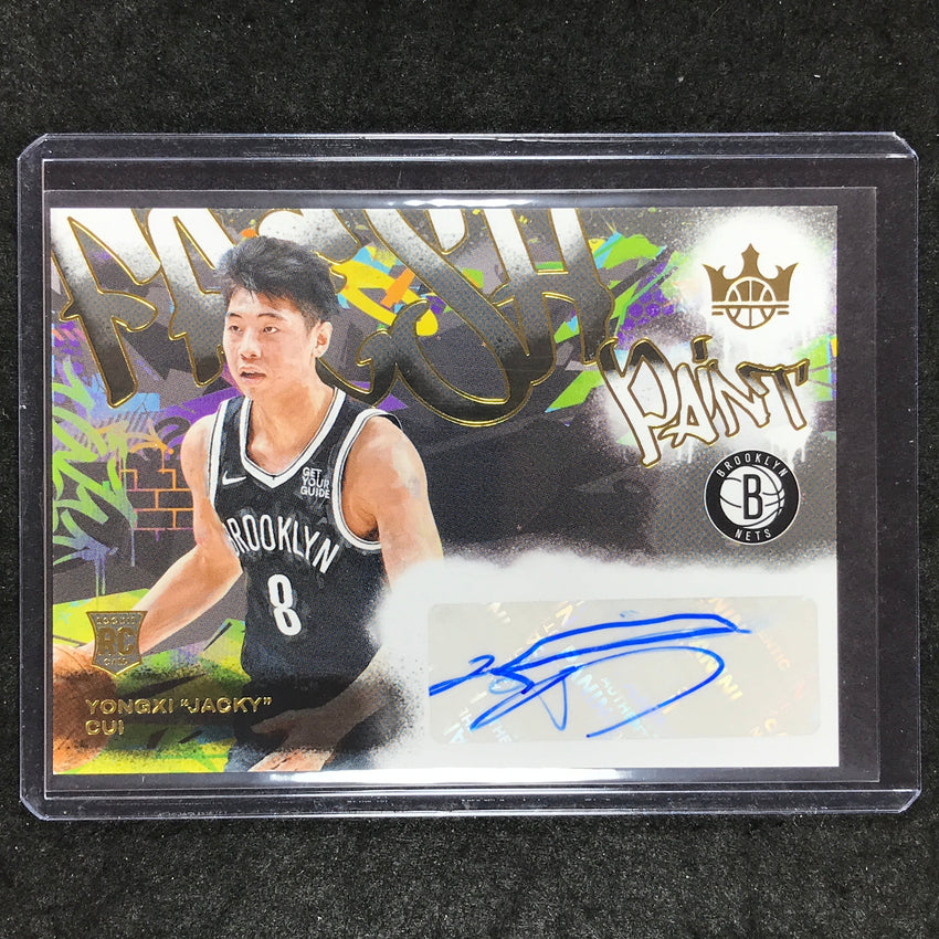 2024-25 Court Kings YONGXI "JACKY" CUI Fresh Paint Rookie Auto Base 52/125