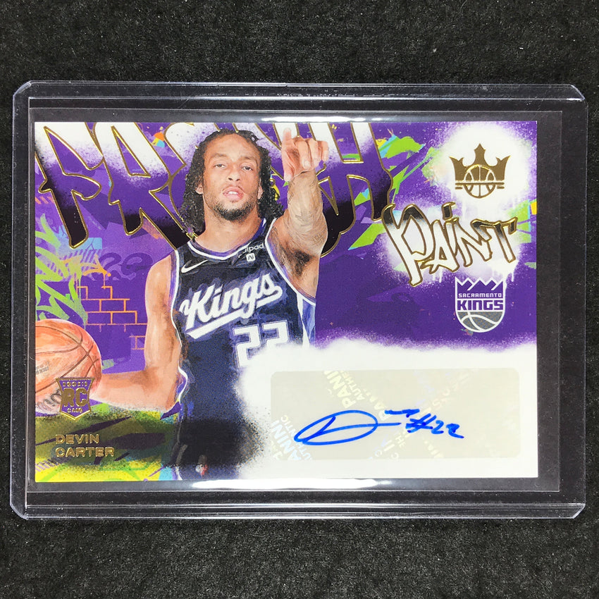 2024-25 Court Kings DEVIN CARTER Fresh Paint Rookie Auto Base 3/125