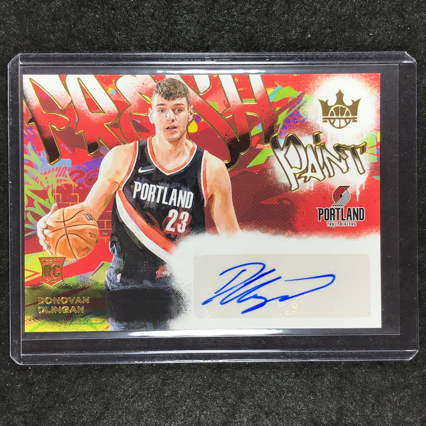 2024-25 Court Kings DONOVAN CLINGAN Fresh Paint Rookie Auto Base 91/125