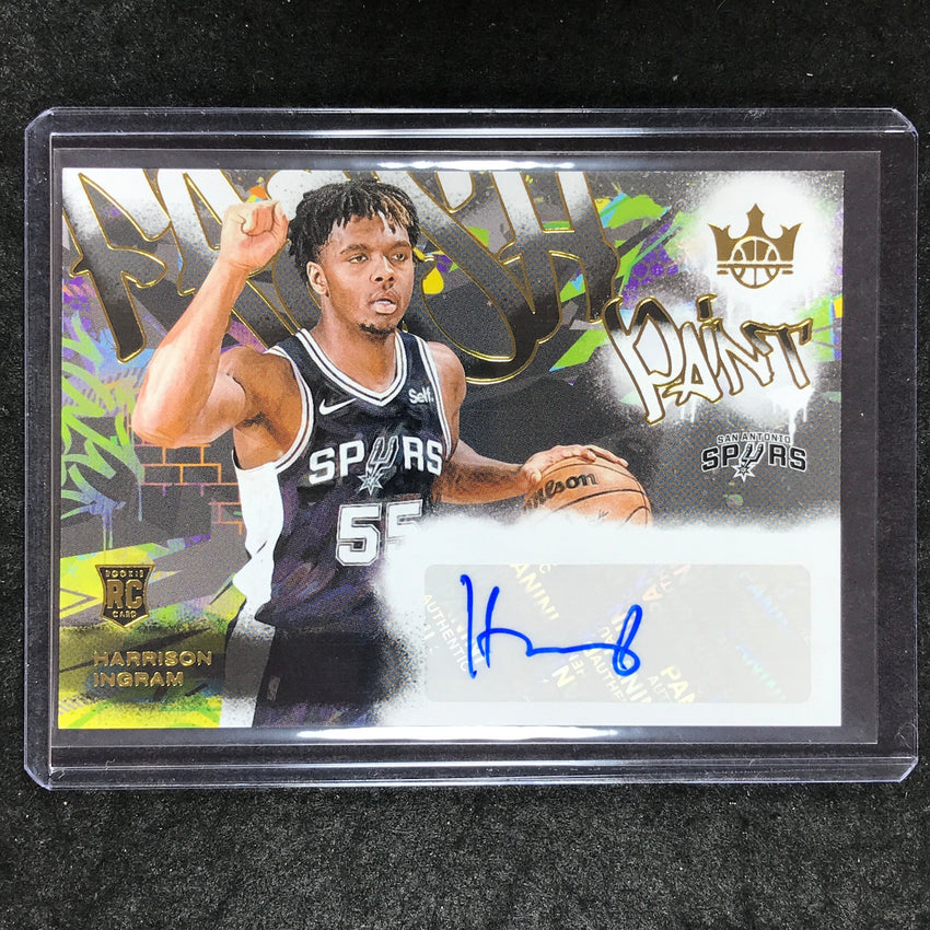 2024-25 Court Kings HARRISON INGRAM Fresh Paint Rookie Auto Base 119/125