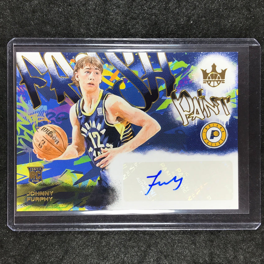 2024-25 Court Kings JOHNNY FURPHY Fresh Paint Rookie Auto Base 111/125