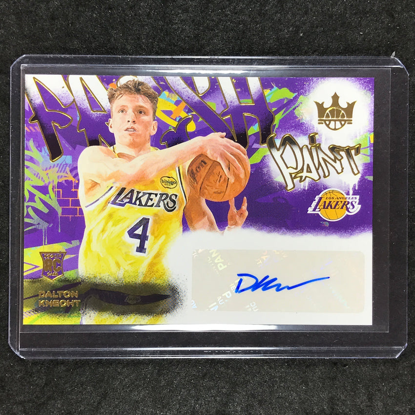 2024-25 Court Kings DALTON KNECHT Fresh Paint Rookie Auto Base 46/125