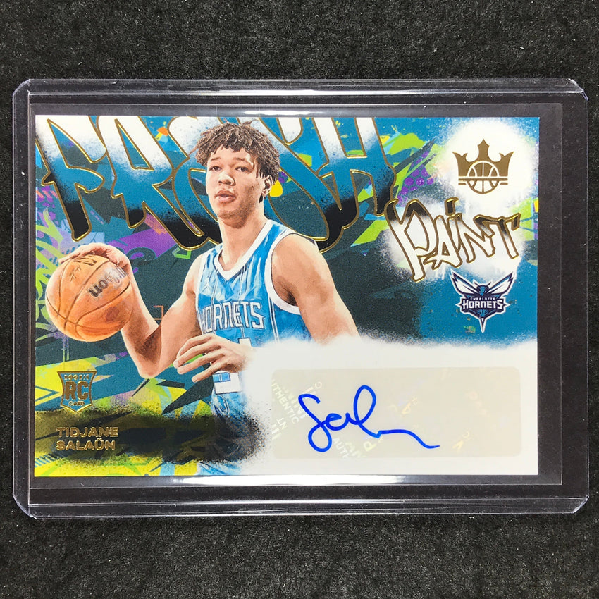 2024-25 Court Kings TIDJANE SALAUN Fresh Paint Rookie Auto Base 6/125