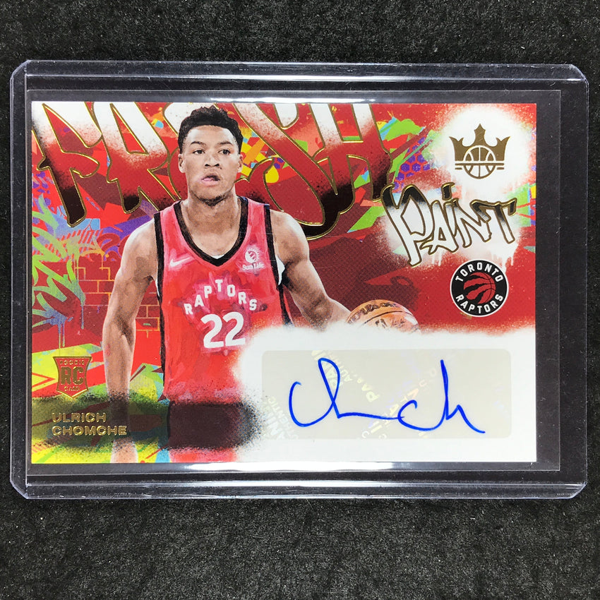 2024-25 Court Kings ULRICH CHOMCHE Fresh Paint Rookie Auto Base 62/125