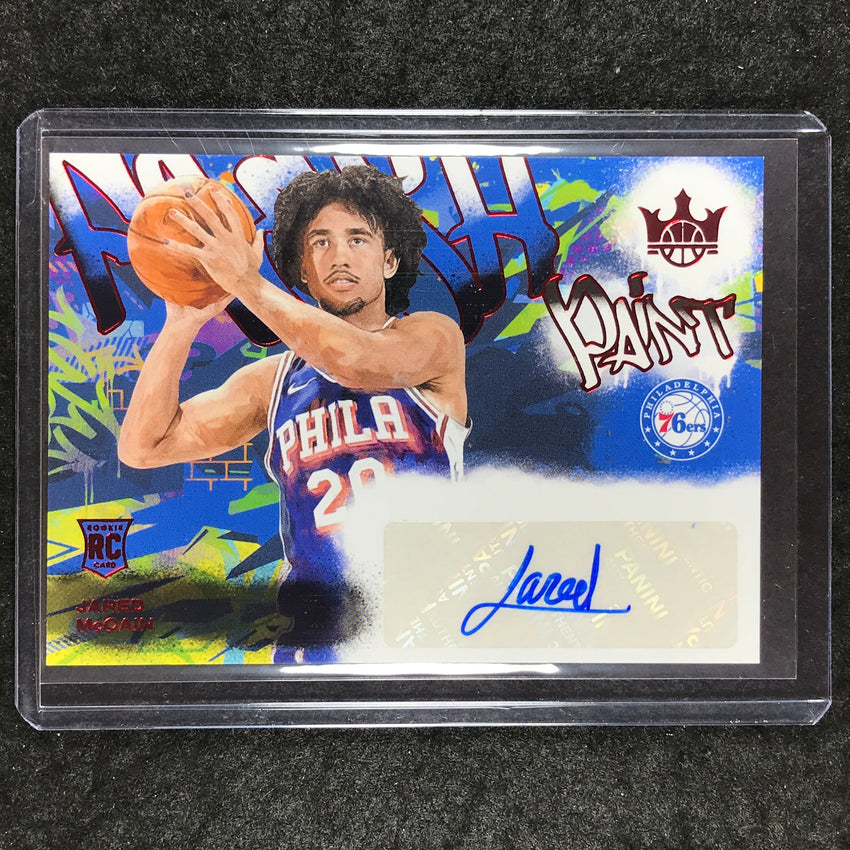 2024-25 Court Kings JARED MCCAIN Fresh Paint Rookie Auto Ruby 36/99