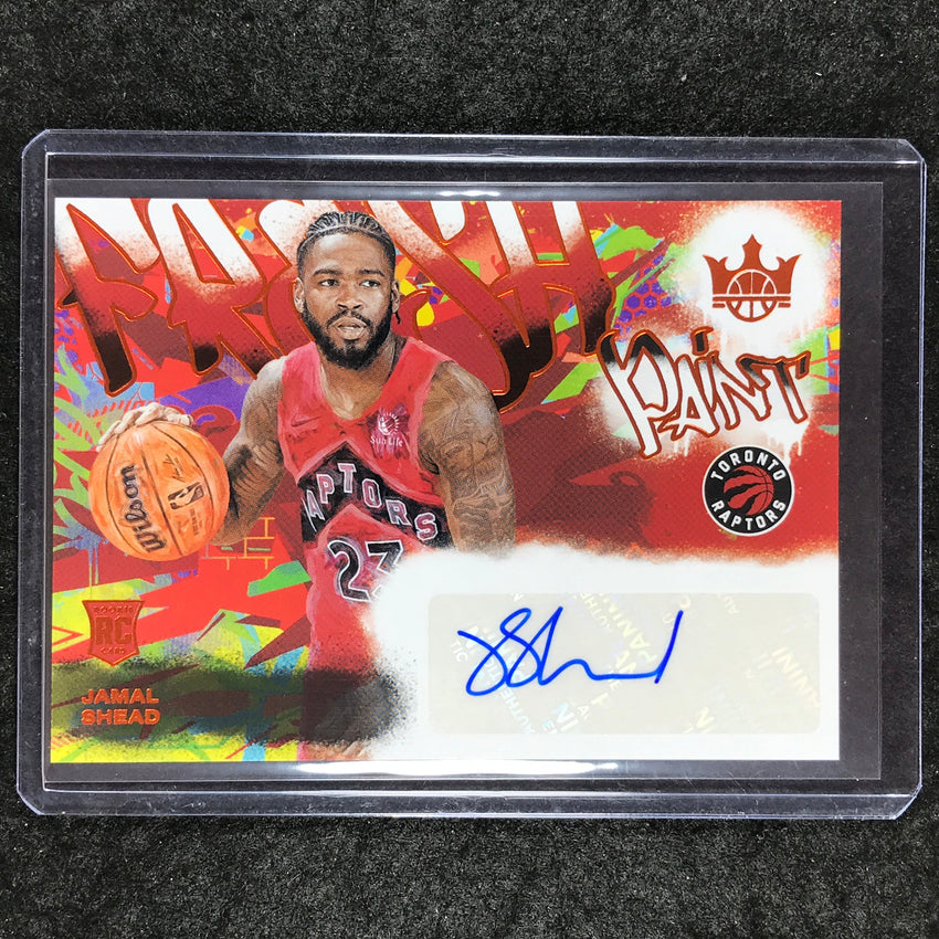 2024-25 Court Kings JAMAL SHEAD Fresh Paint Rookie Auto Amber 55/75