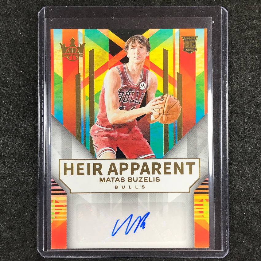 2024-25 Court Kings MATAS BUZELIS Heir Apparent Rookie Auto Base 53/125