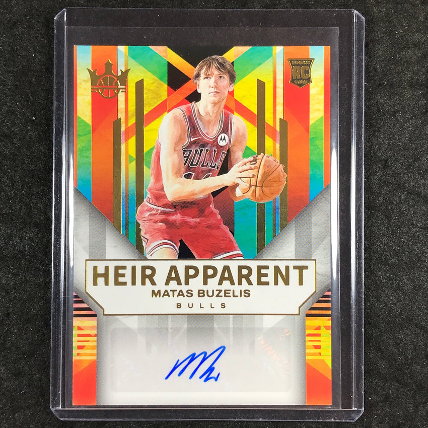 2024-25 Court Kings MATAS BUZELIS Heir Apparent Rookie Auto Base 99/125