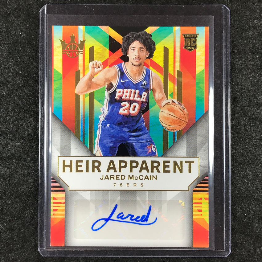 2024-25 Court Kings JARED MCCAIN Heir Apparent Rookie Auto Base 115/125