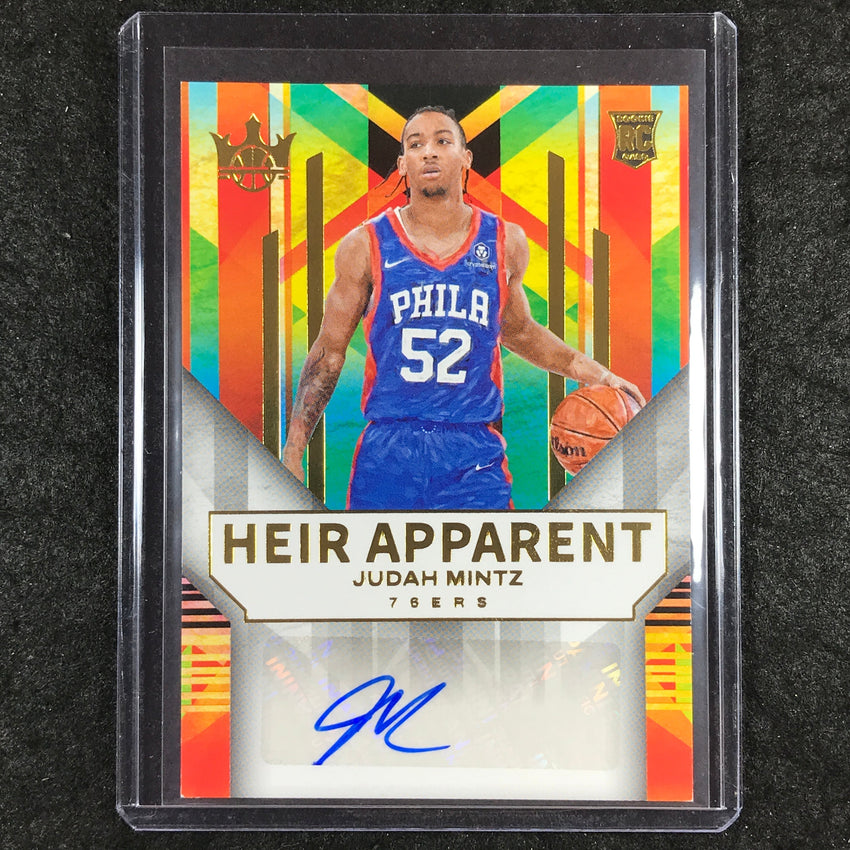 2024-25 Court Kings JUDAH MINTZ Heir Apparent Rookie Auto Base 121/125