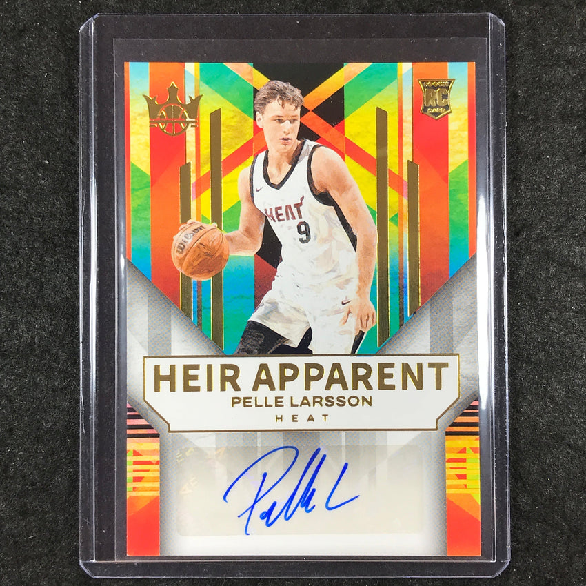 2024-25 Court Kings PELLE LARSSON Heir Apparent Rookie Auto Base 122/125
