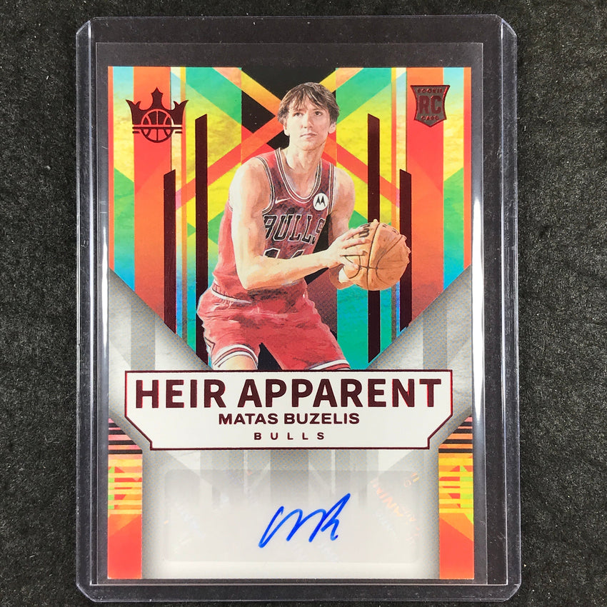 2024-25 Court Kings MATAS BUZELIS Heir Apparent Rookie Auto Ruby 71/99