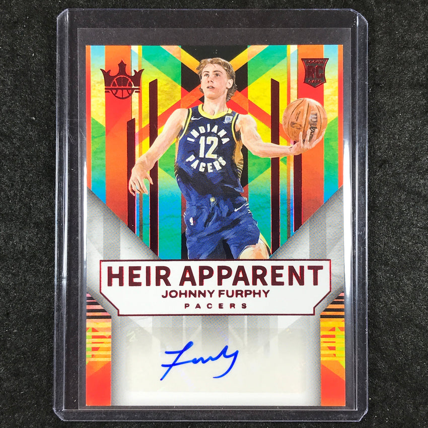 2024-25 Court Kings JOHNNY FURPHY Heir Apparent Rookie Auto Ruby 61/99