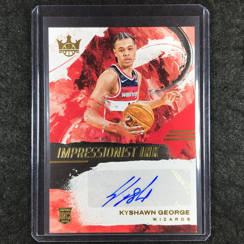 2024-25 Court Kings KYSHAWN GEORGE Impressionist Ink Rookie Auto Base 27/99