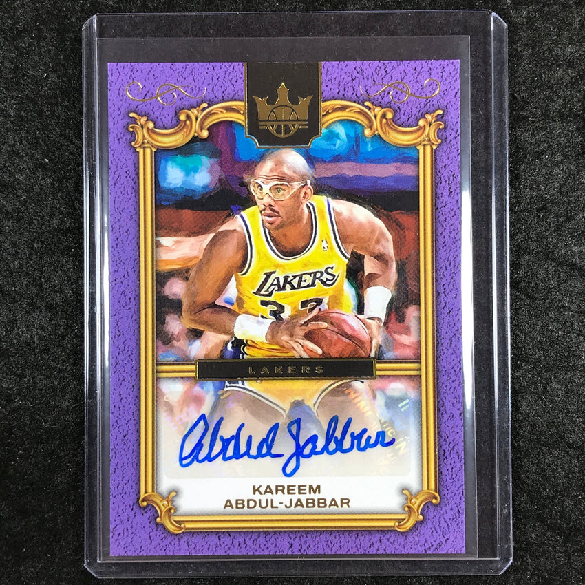 2024-25 Court Kings KAREEM ABDUL-JABBAR Legacy Portrait Auto 30/35