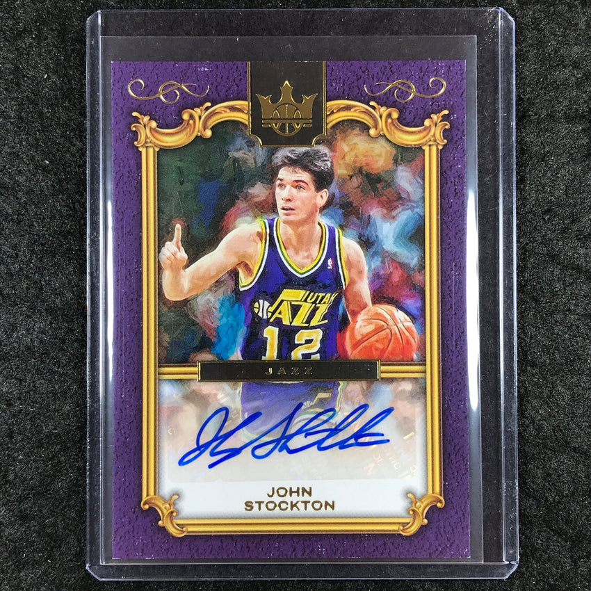 2024-25 Court Kings JOHN STOCKTON Legacy Portrait Auto 3/35