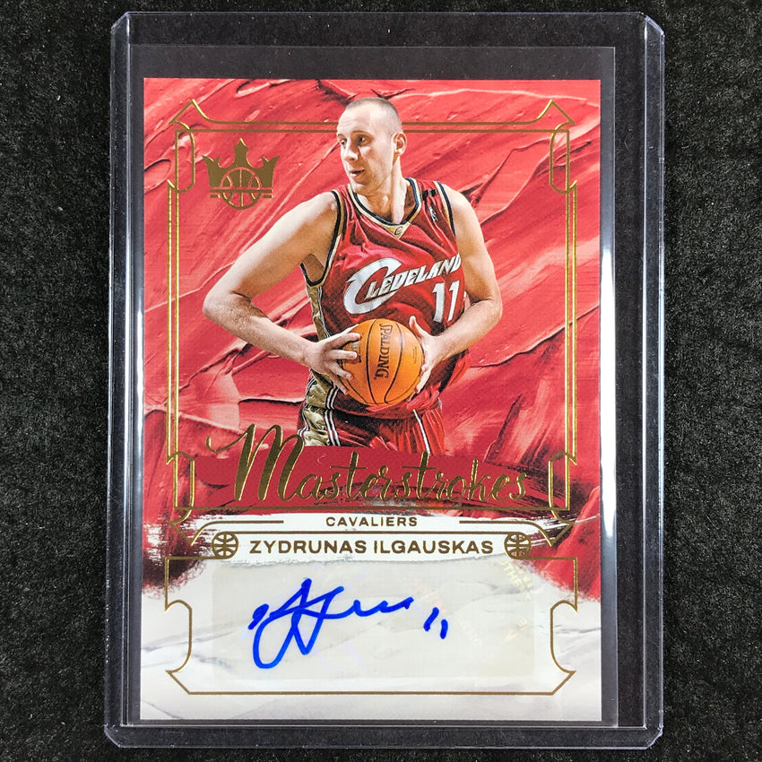 2024-25 Court Kings ZYDRUNAS ILGAUSKAS Masterstrokes Auto Base 91/99