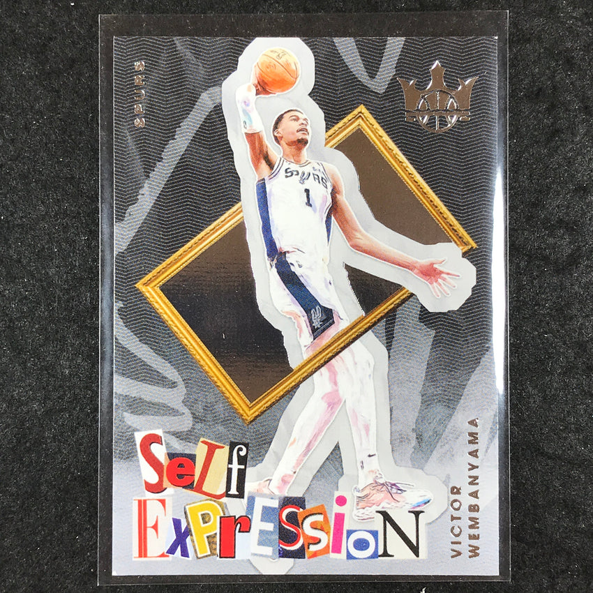 2024-25 Court Kings VICTOR WEMBANYAMA Self Expression Base #12