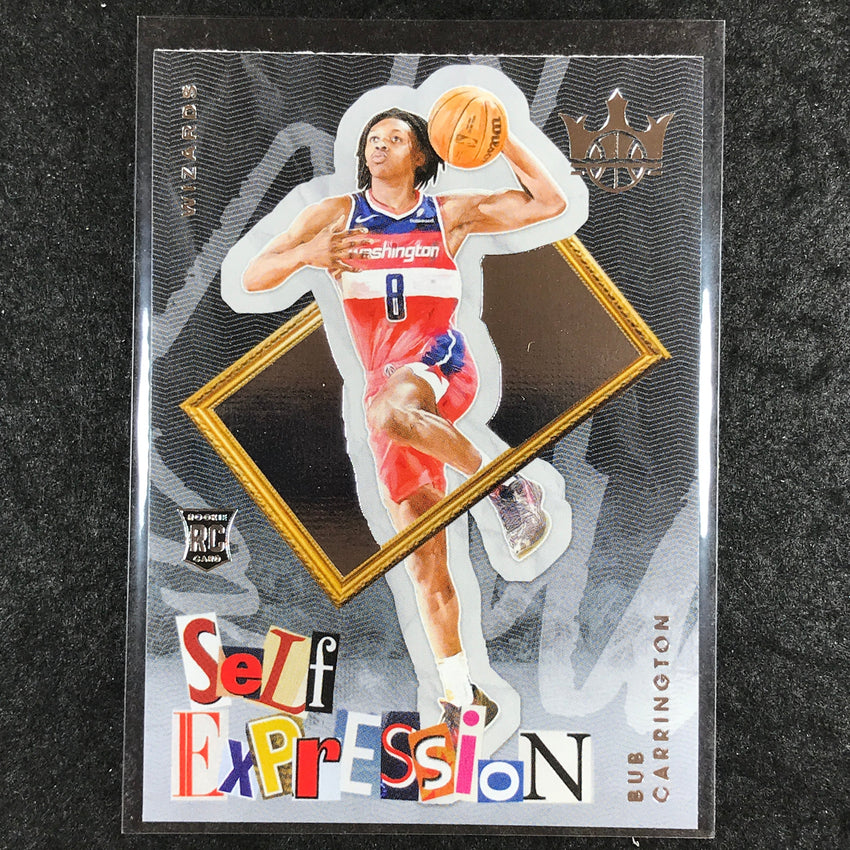 2024-25 Court Kings BUB CARRINGTON Self Expression Rookie Base #17