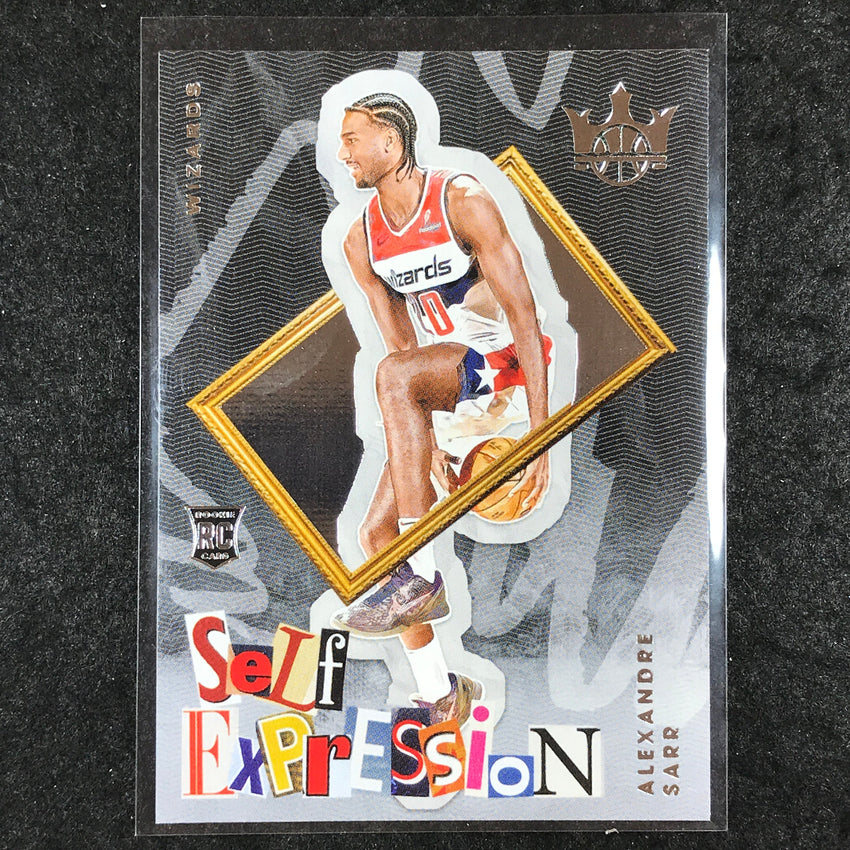 2024-25 Court Kings ALEXANDRE SARR Self Expression Rookie Base #25