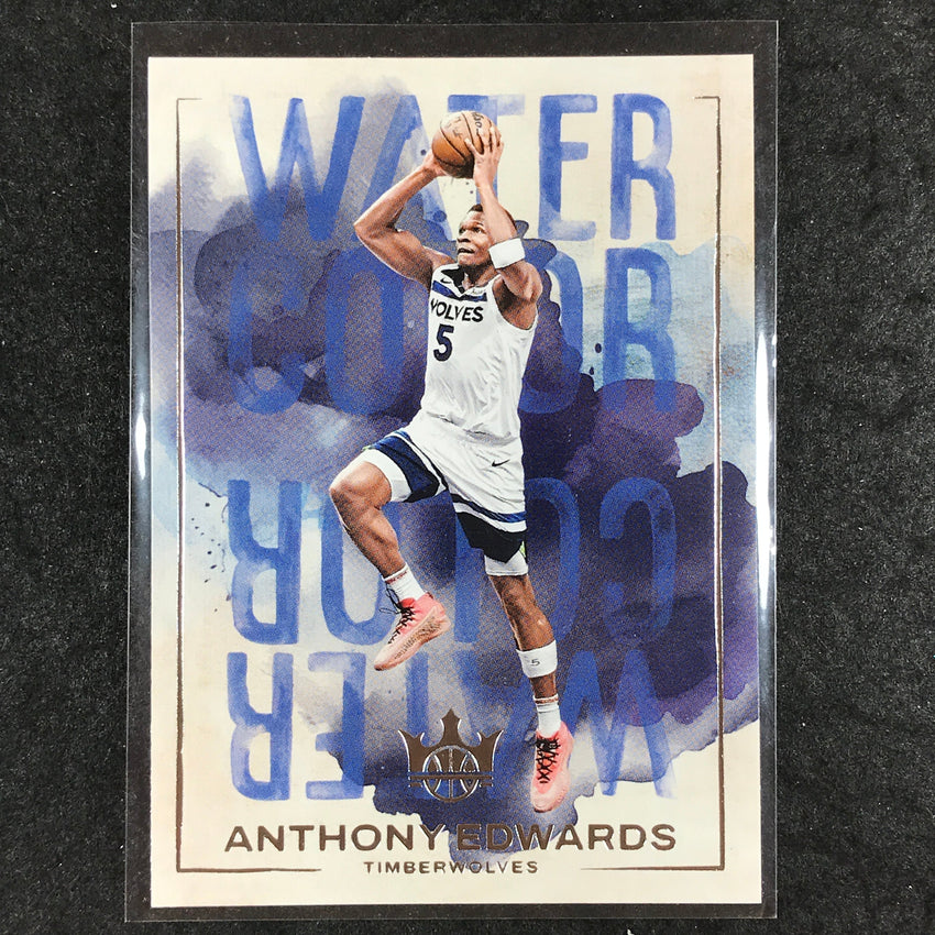 2024-25 Court Kings ANTHONY EDWARDS Water Color Base #4