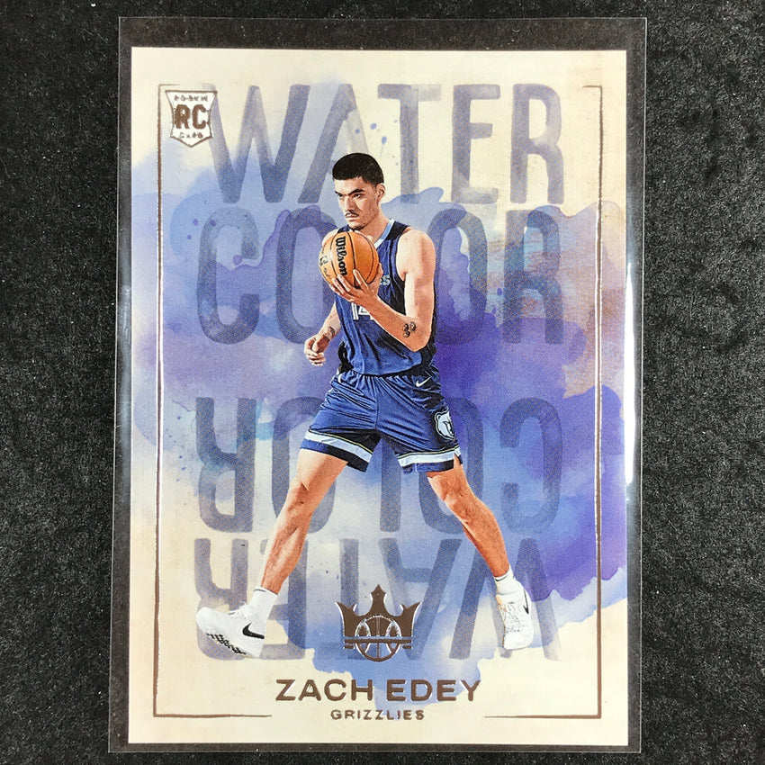 2024-25 Court Kings ZACH EDEY Water Color Rookie Base #19