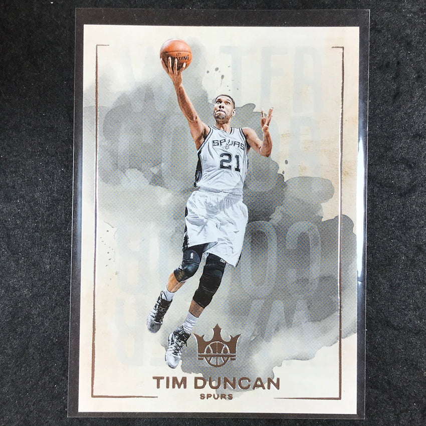 2024-25 Court Kings TIM DUNCAN Water Color Base #21