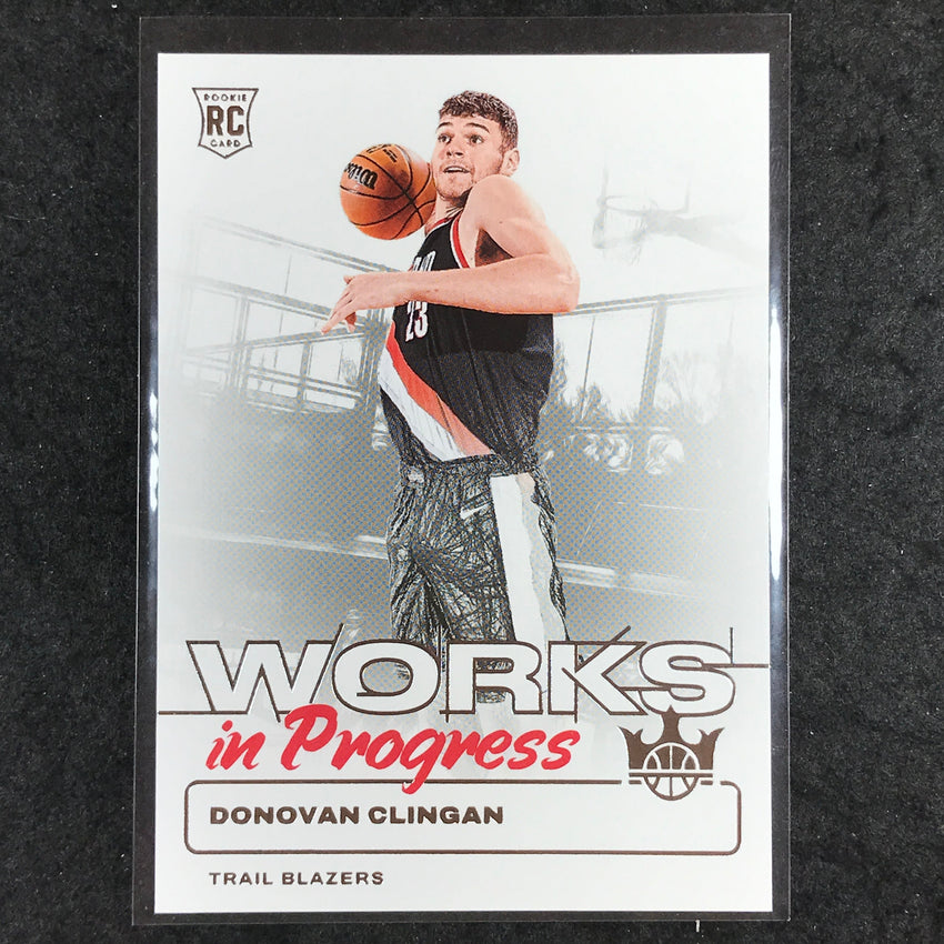 2024-25 Court Kings DONOVAN CLINGAN Works In Progress Rookie Base #5
