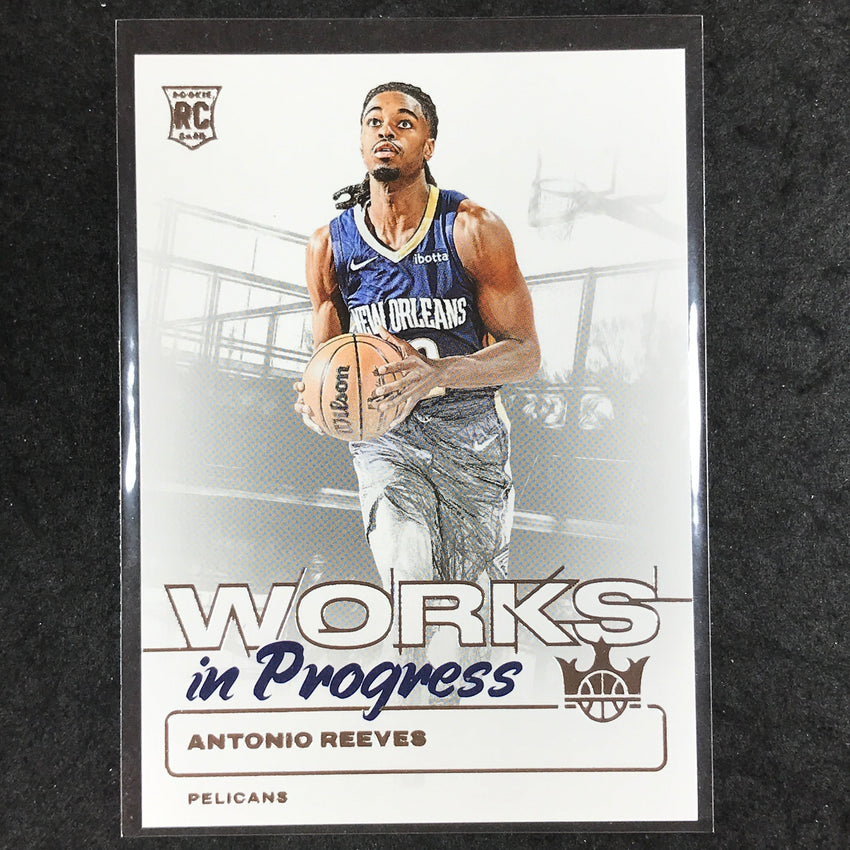 2024-25 Court Kings ANTONIO REEVES Works In Progress Rookie Base #24