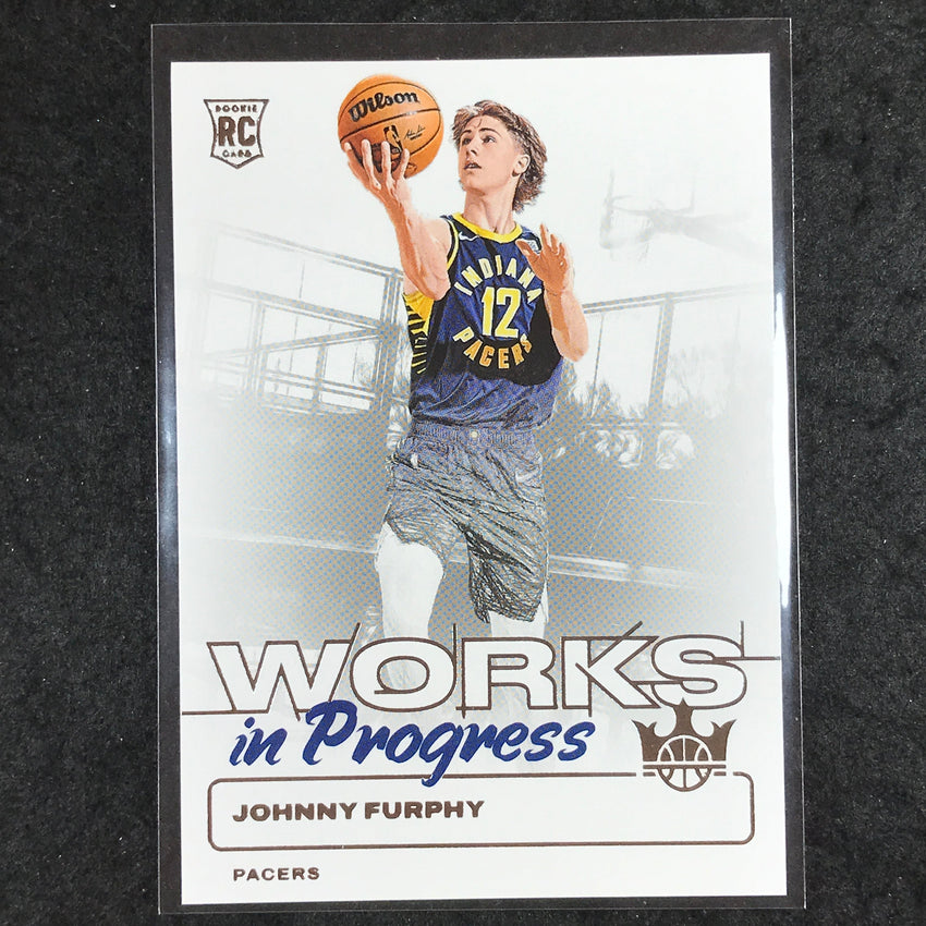 2024-25 Court Kings JOHNNY FURPHY Works In Progress Rookie Base #25