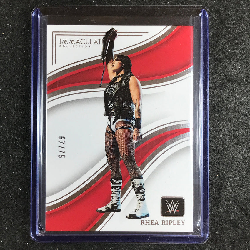 2023 Immaculate WWE RHEA RIPLEY Base 67/75 #60