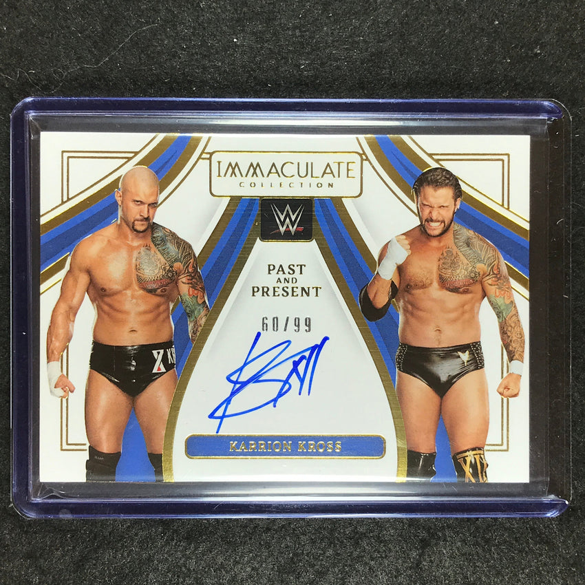 2023 Immaculate WWE KARRION KROSS Past and Present Auto 60/99